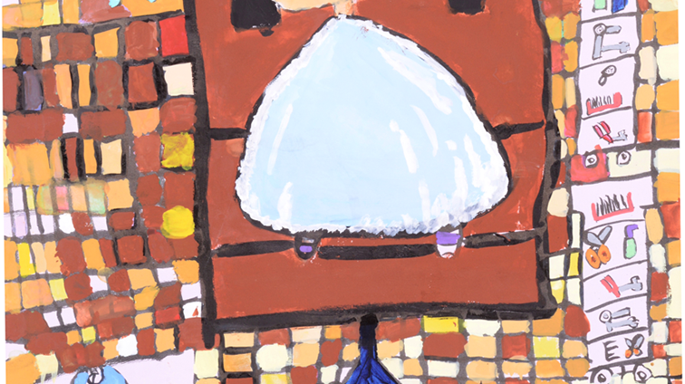 かみのけをきってもらった