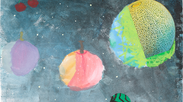 フルーツにのっとられた宇宙