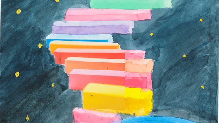 地球と星をつなぐ階段