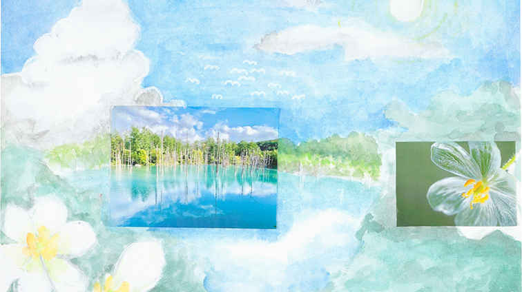 森の中のオアシス