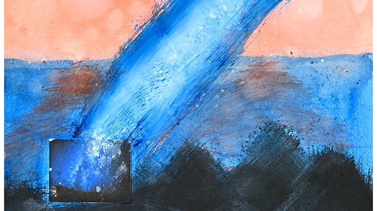 朝日がのぼっても光る天の川