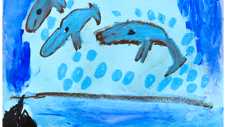 いるかのしょうをみたよ