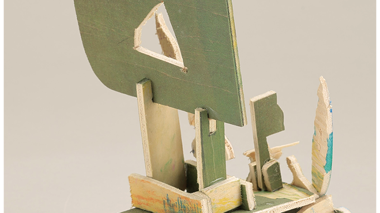 おれの船で出発だ!