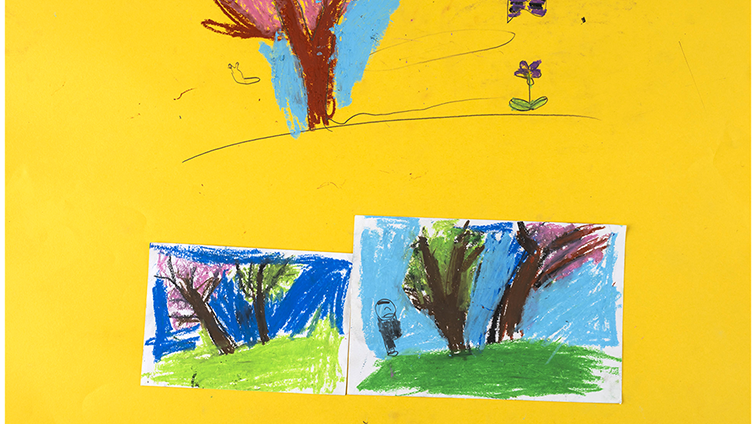 はるが きたよ。