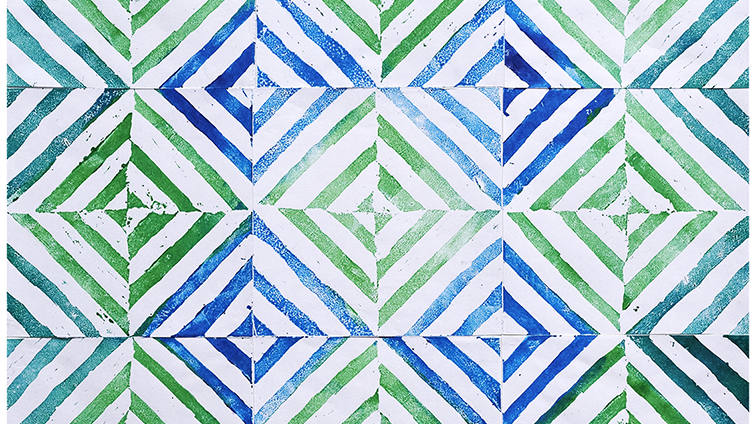 はてしなく続くひし形